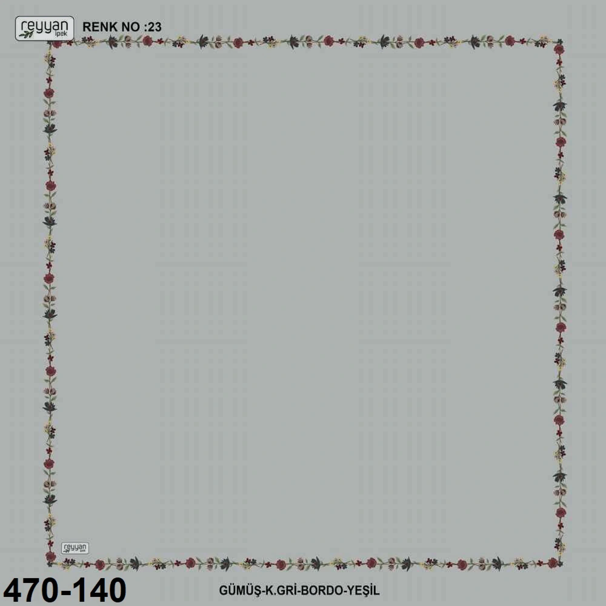 Reyyan İpek İçi Boş Desenli Oyalık Yazma 470-140
