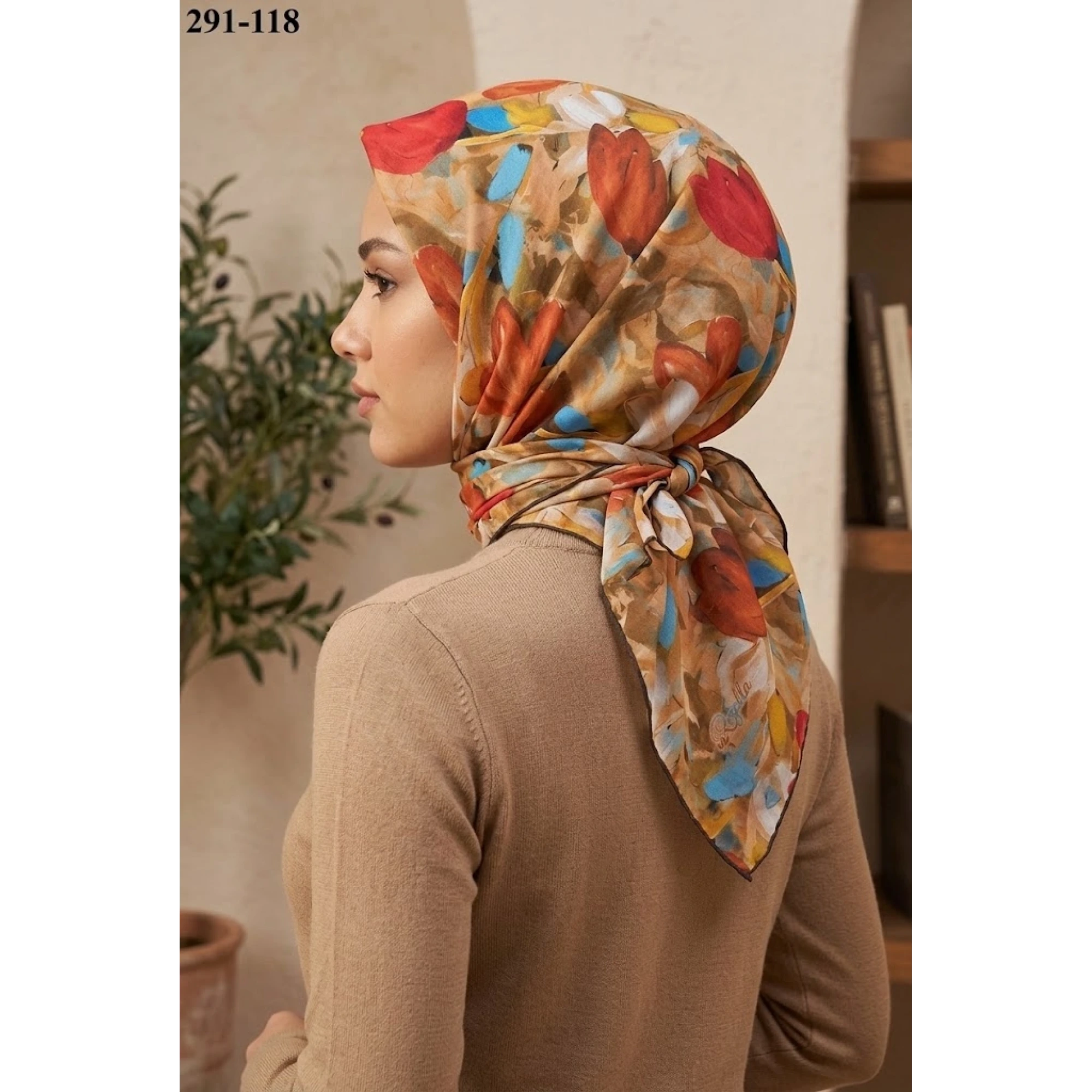 Rozella Soft Pamuk Eşarp 291-118