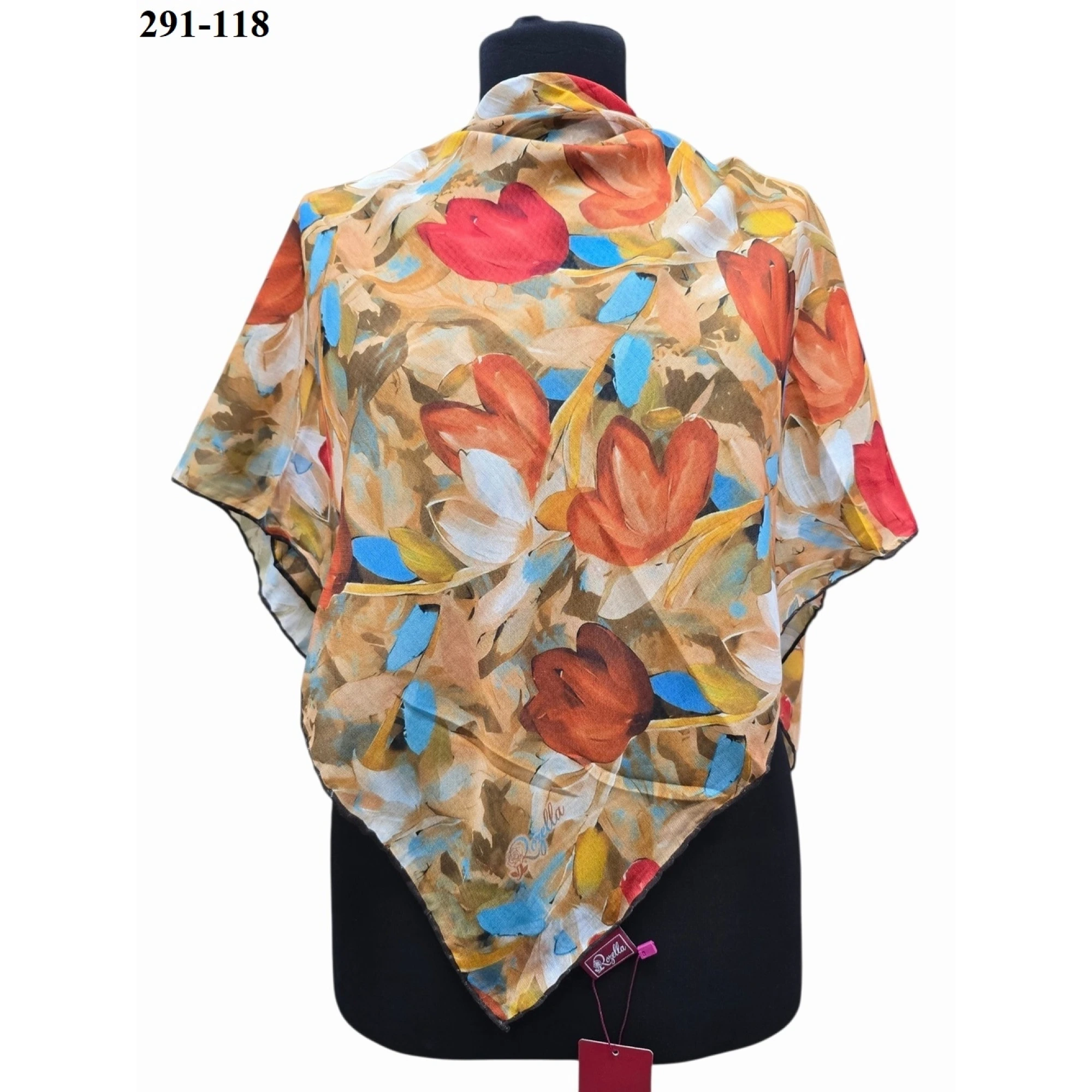 Rozella Soft Pamuk Eşarp 291-118