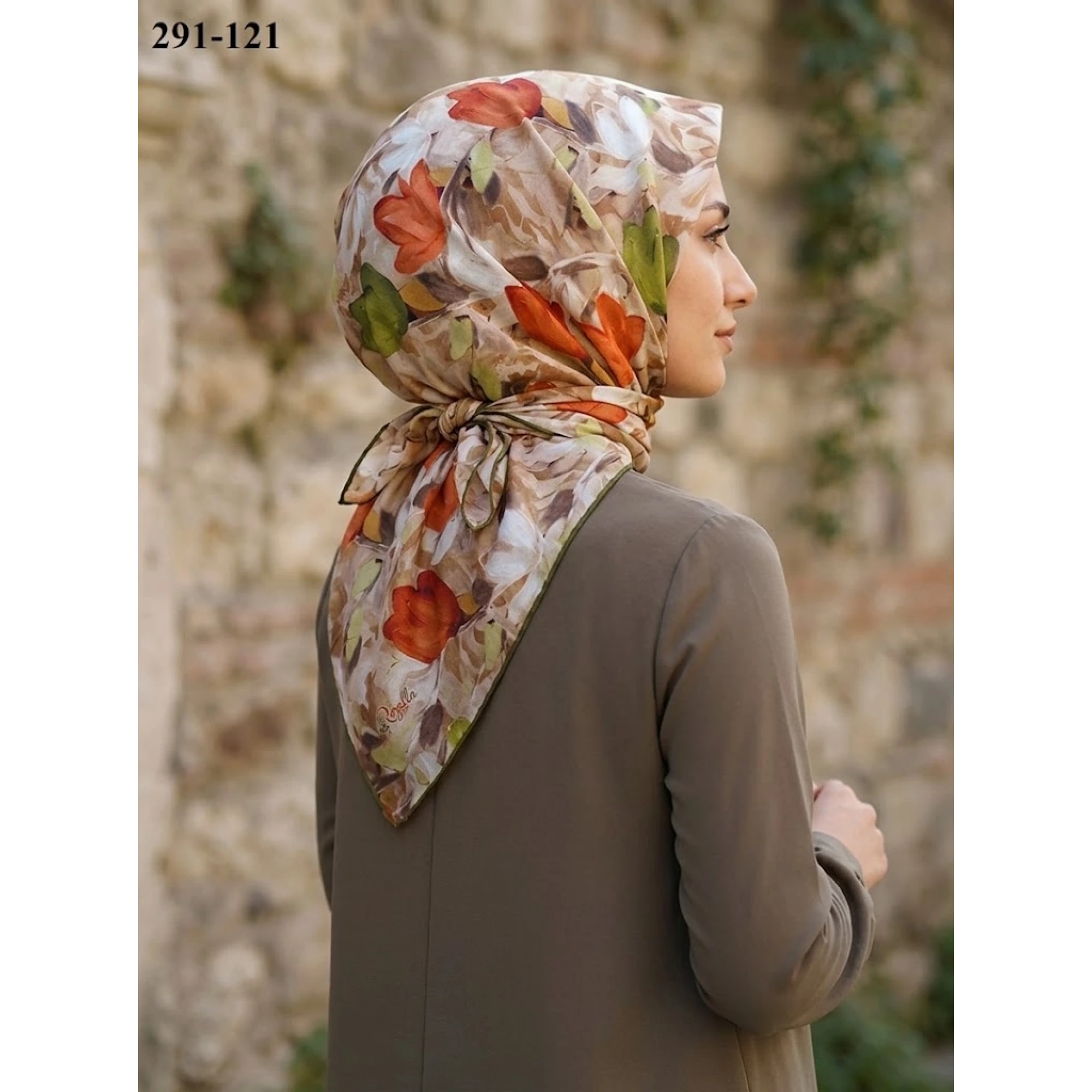 Rozella Soft Pamuk Eşarp 291-121