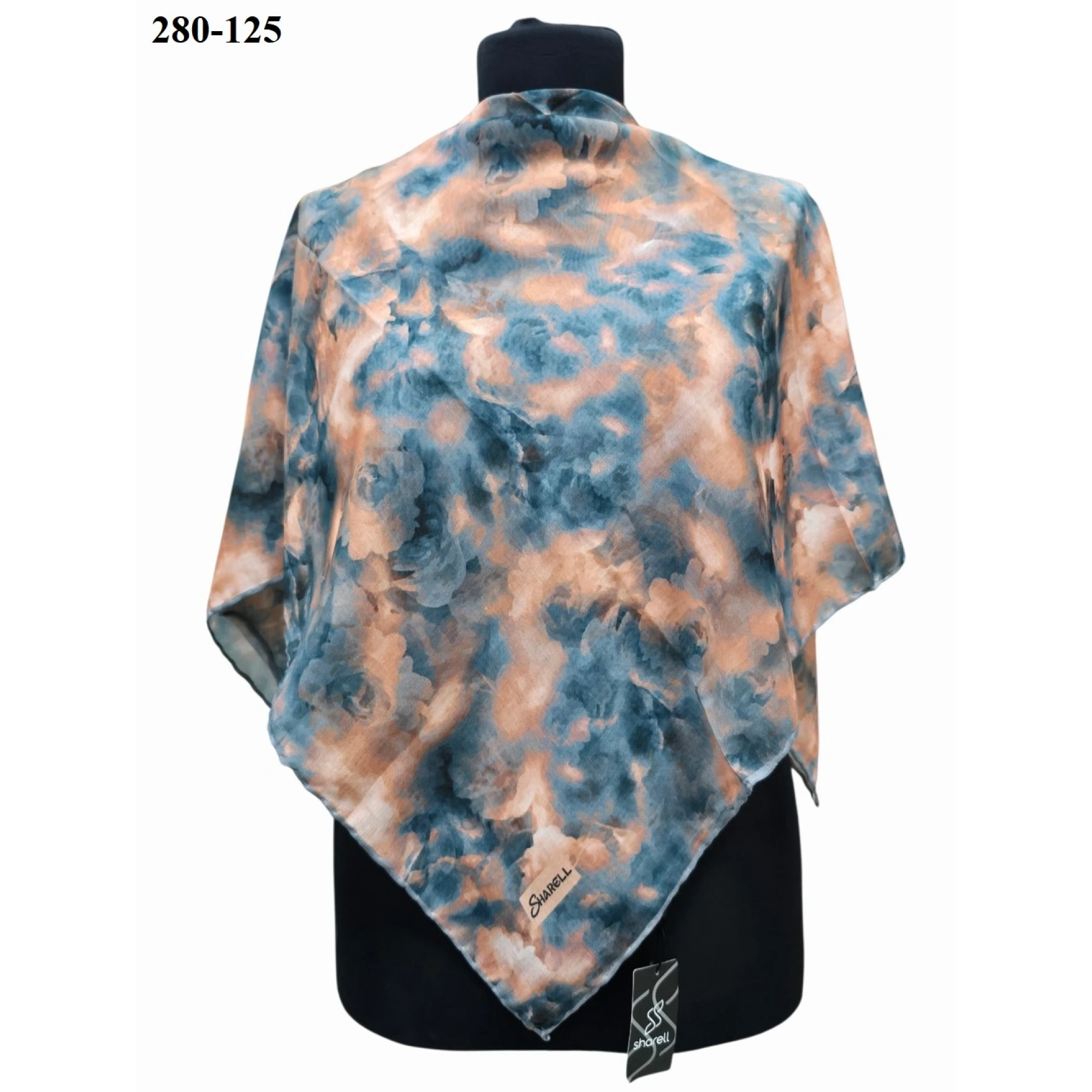 Sharell Desenli Soft Pamuk Eşarp 280-125