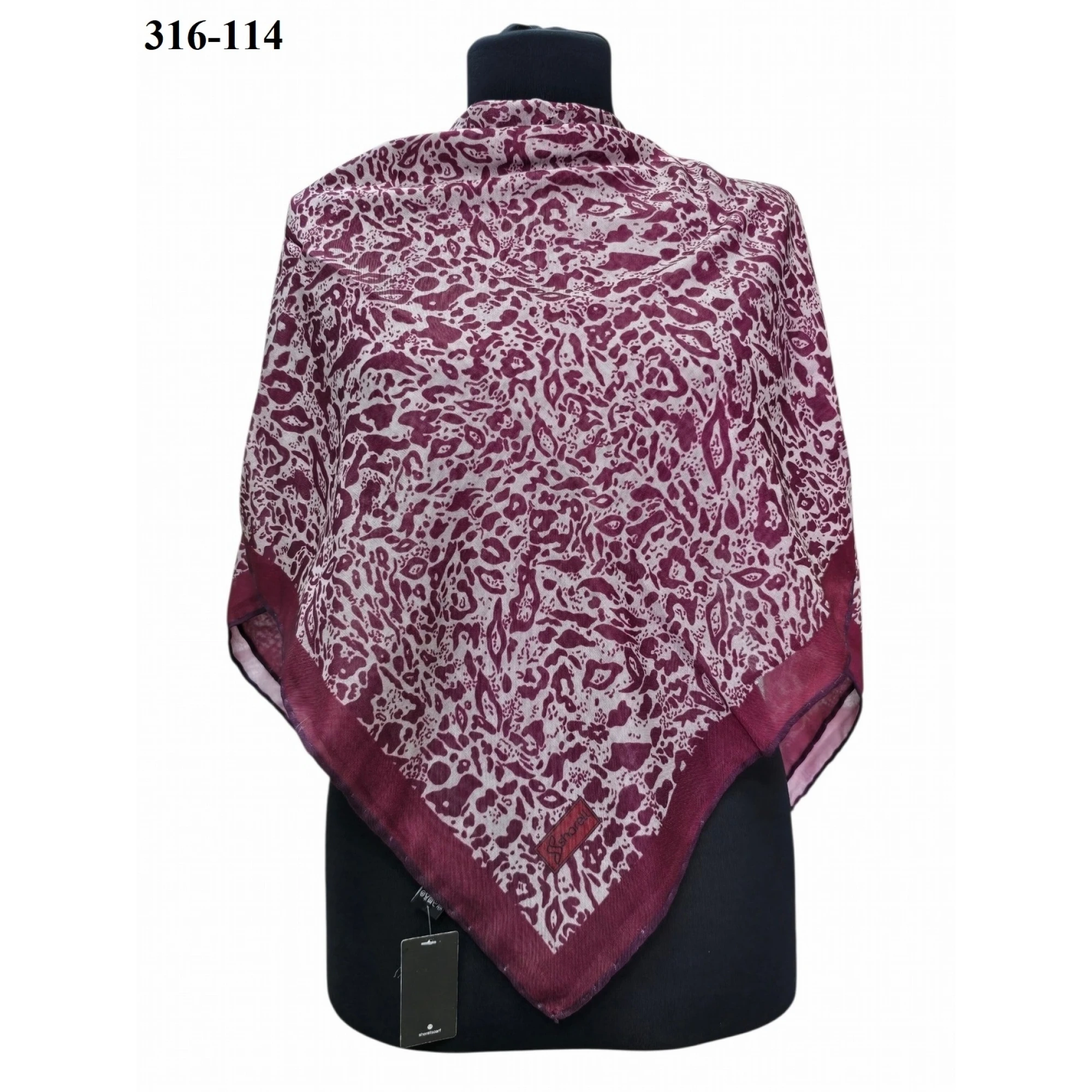 Sharell Desenli Soft Pamuk Eşarp 316-114