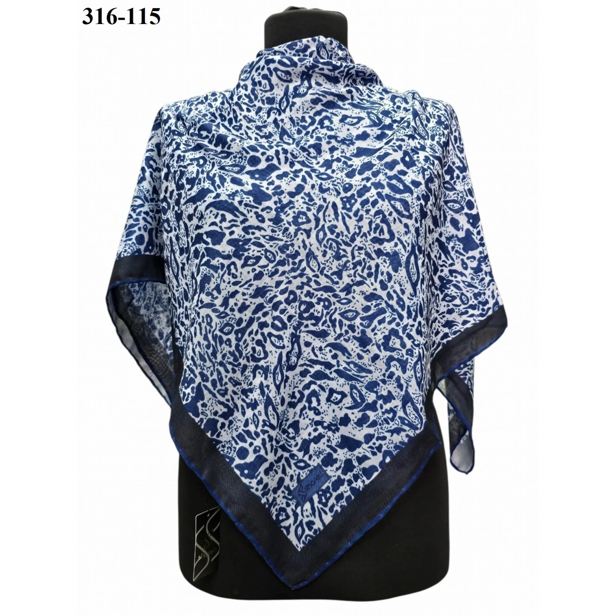 Sharell Desenli Soft Pamuk Eşarp 316-115