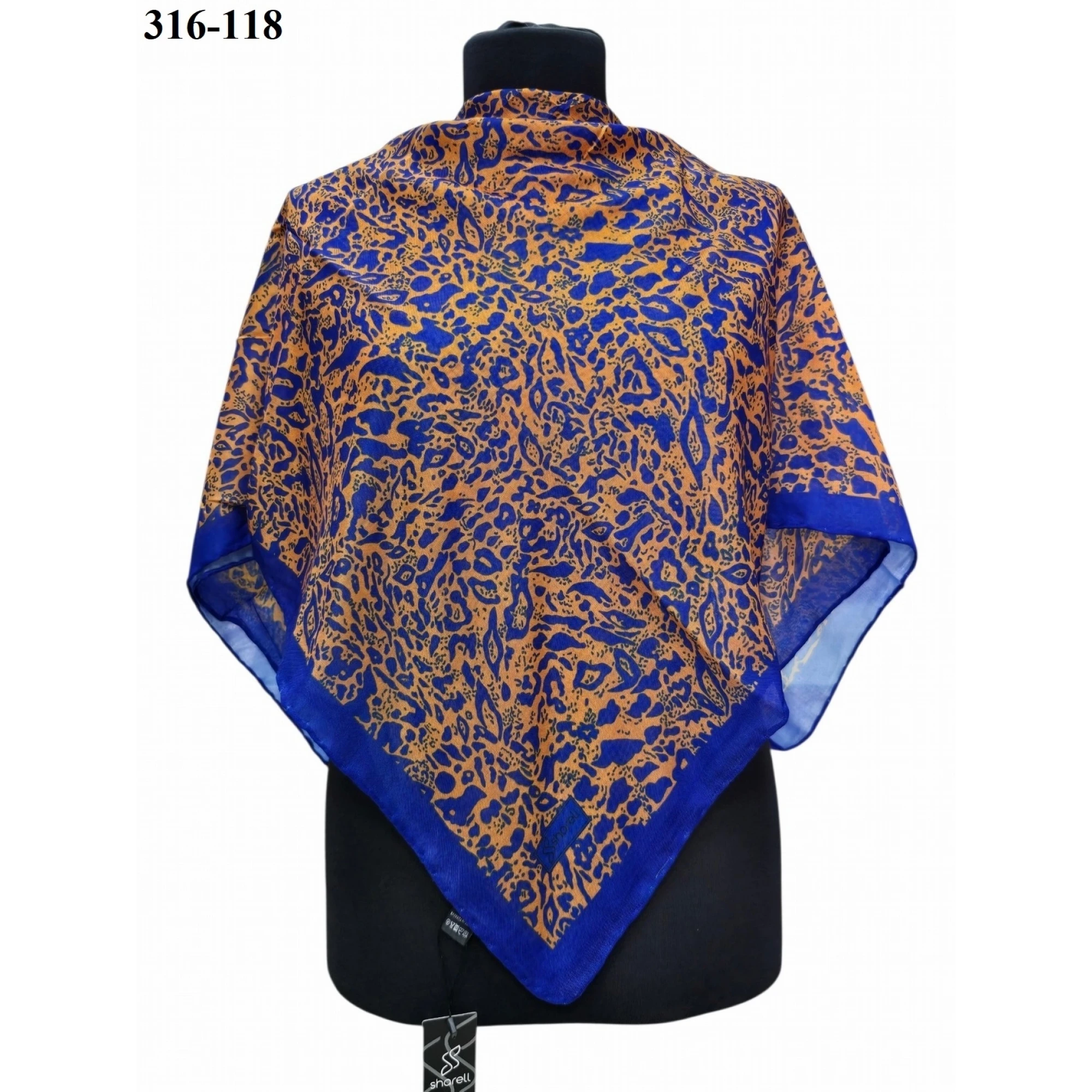 Sharell Desenli Soft Pamuk Eşarp 316-118