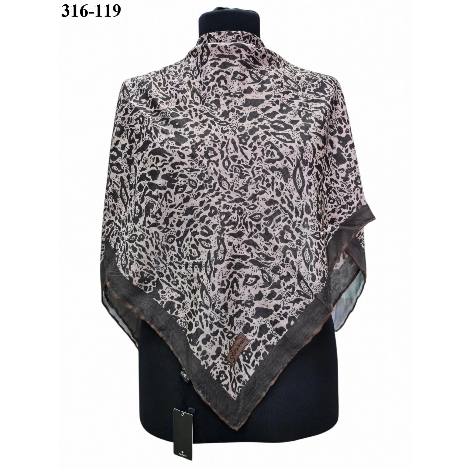 Sharell Desenli Soft Pamuk Eşarp 316-119