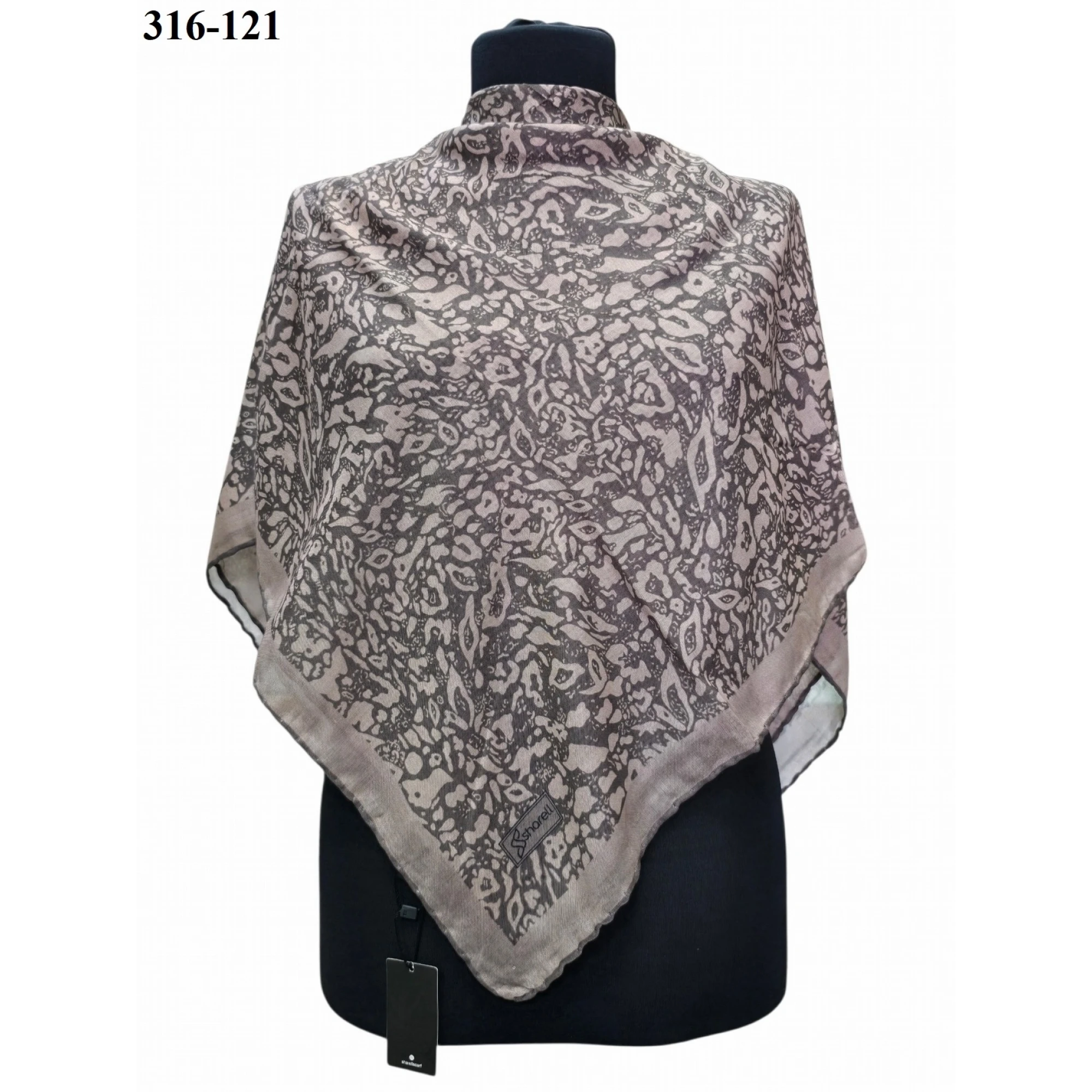 Sharell Desenli Soft Pamuk Eşarp 316-121