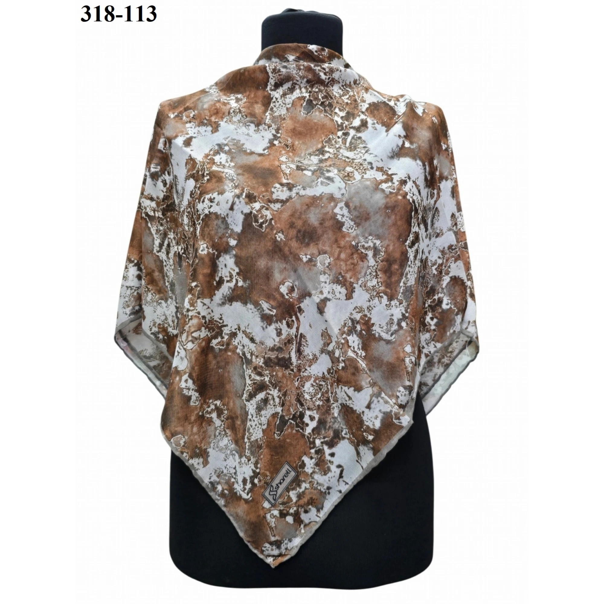 Sharell Desenli Soft Pamuk Eşarp 318-113