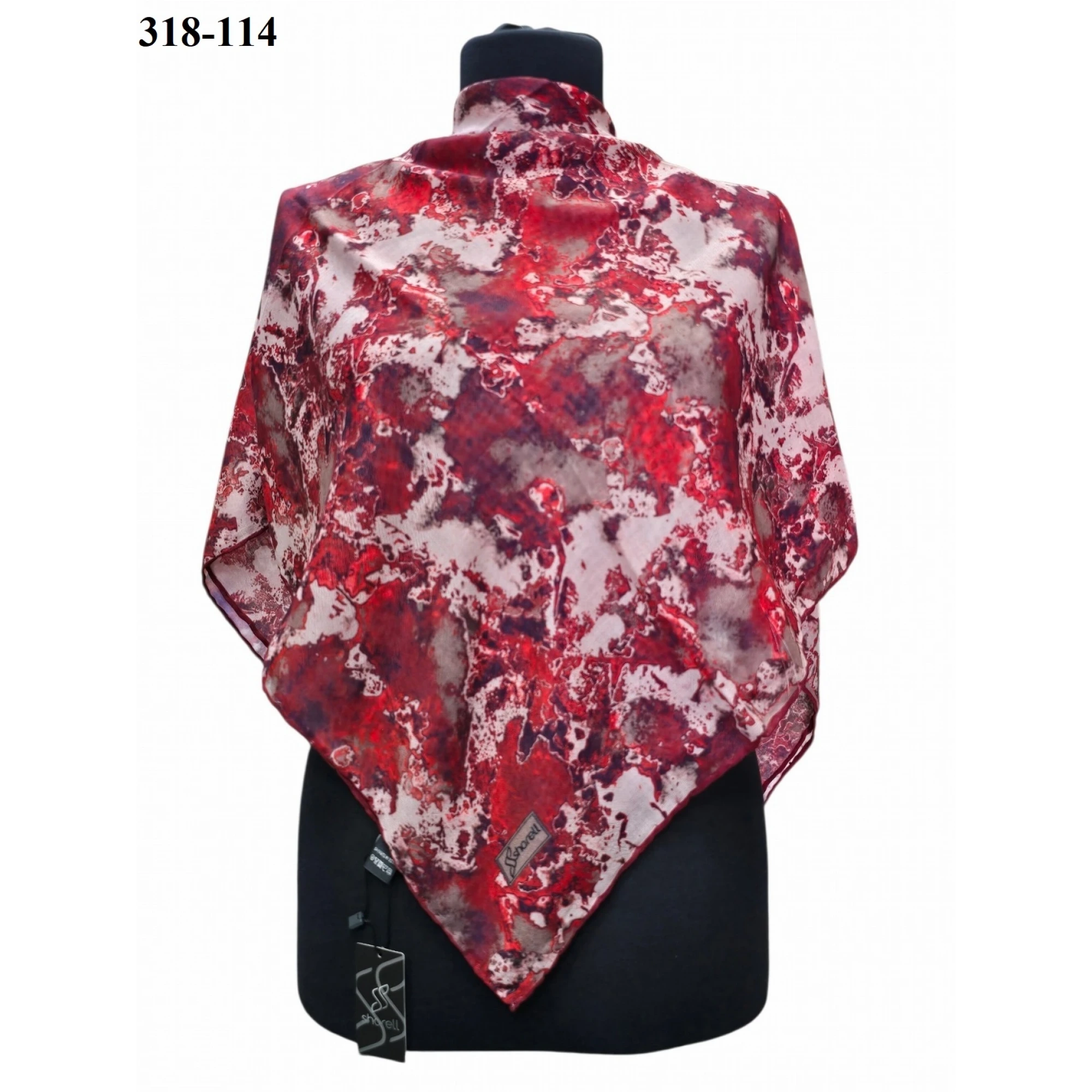 Sharell Desenli Soft Pamuk Eşarp 318-114