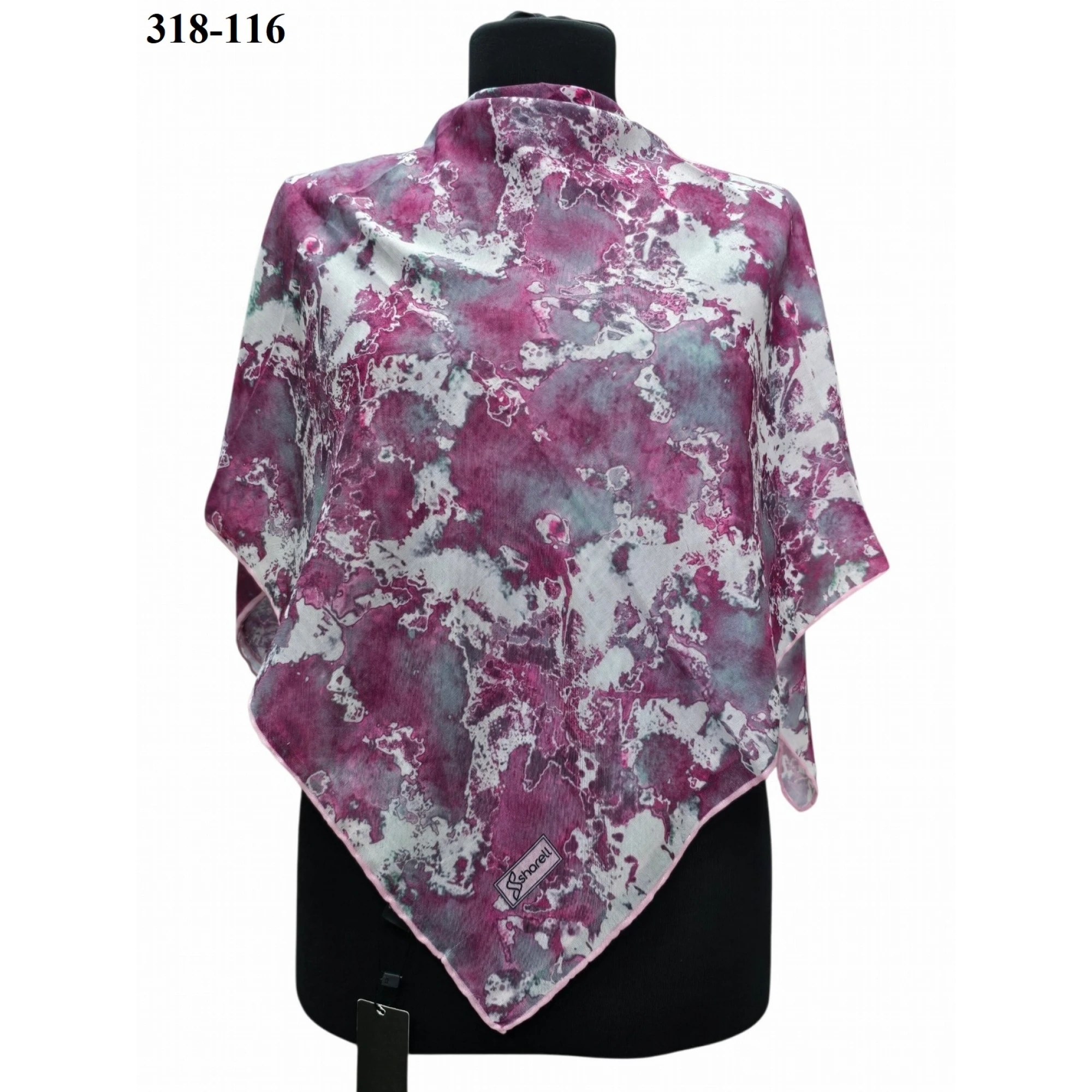 Sharell Desenli Soft Pamuk Eşarp 318-116
