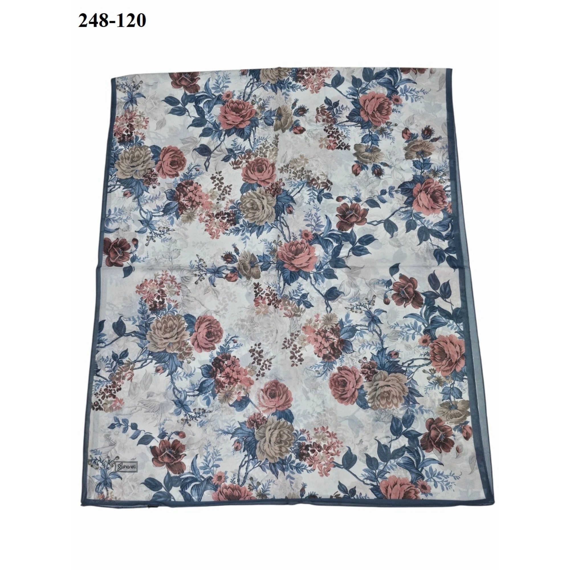 Sharell Fransız İpeği Şal (Gri) 248-120