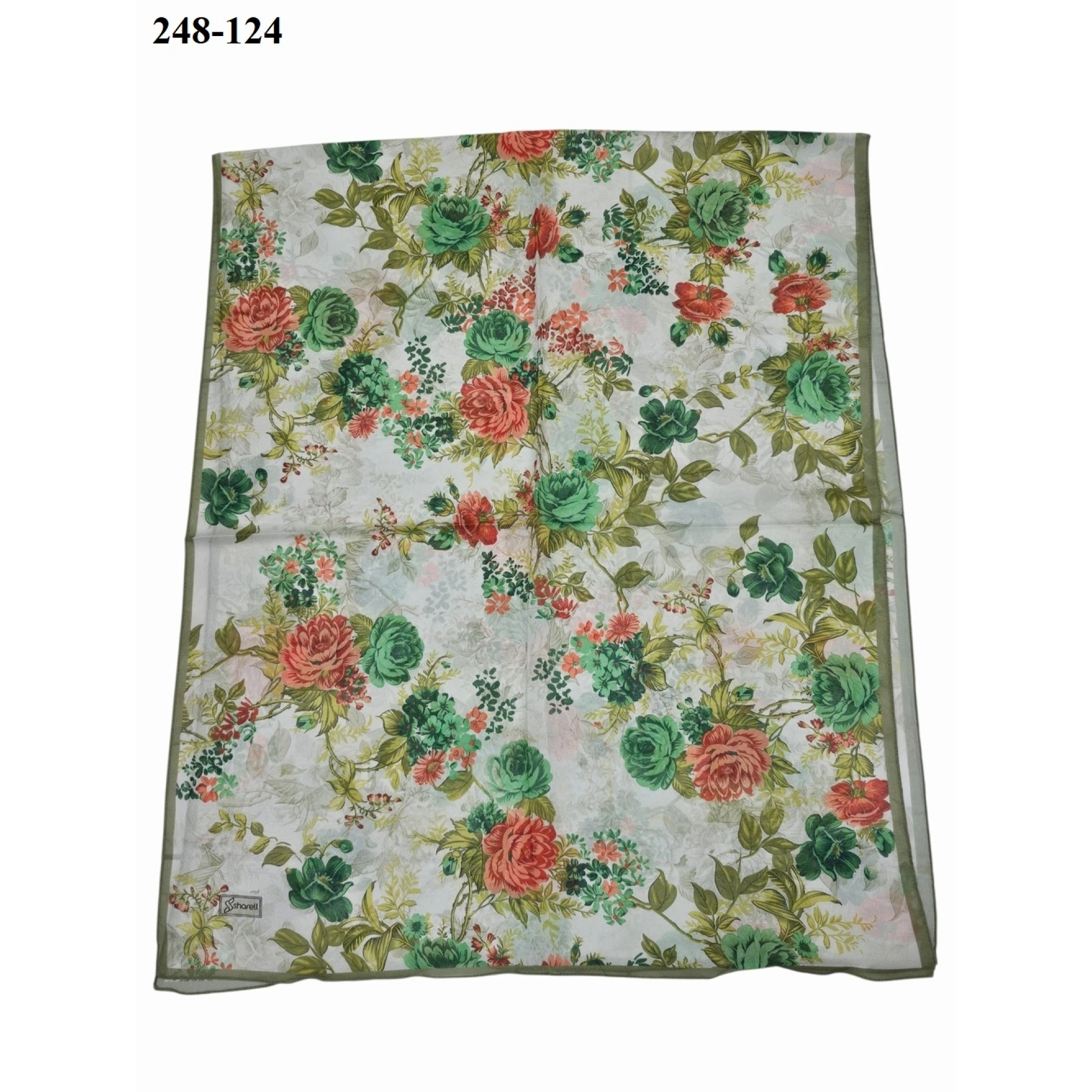Sharell Fransız İpeği Şal (Yeşil) 248-124