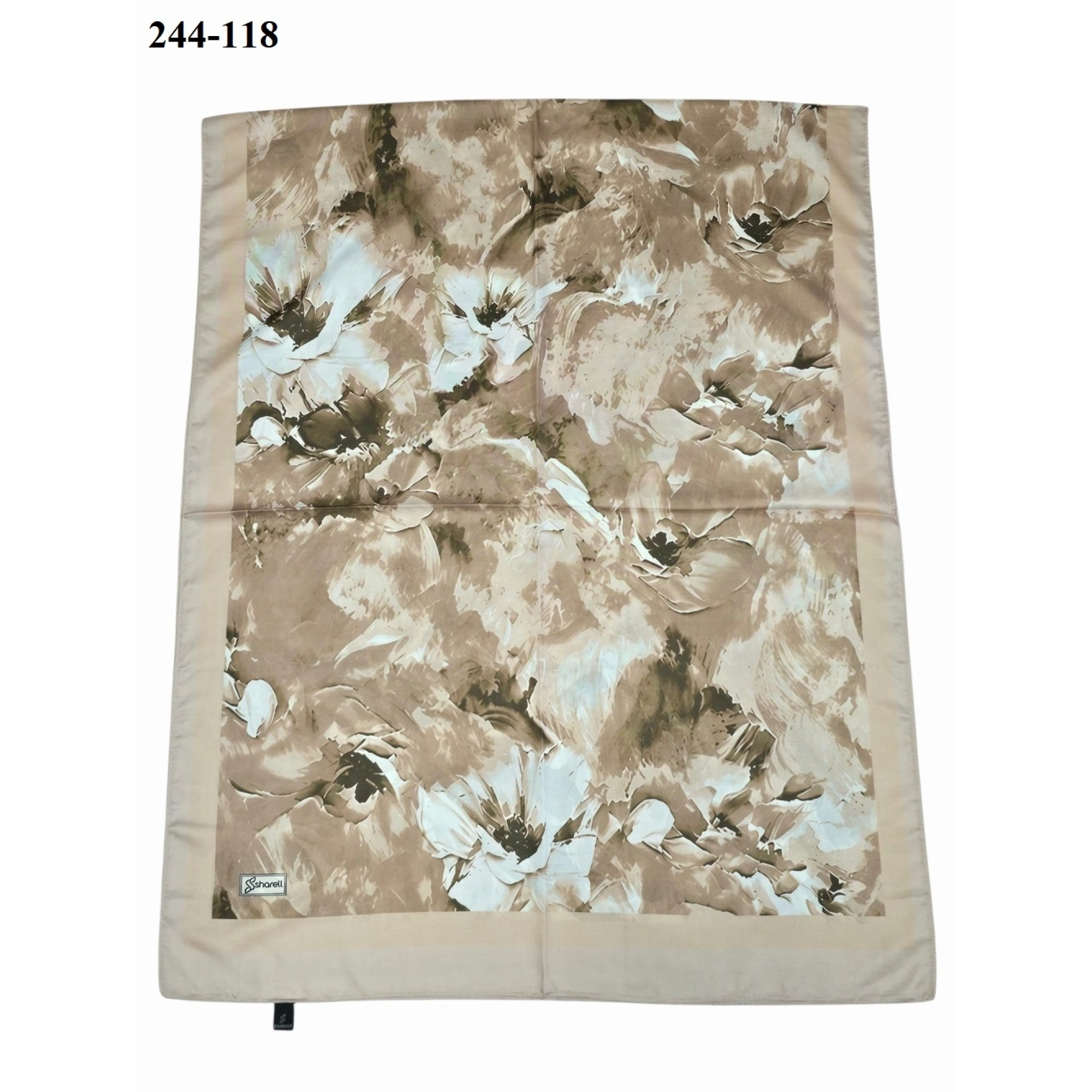 Sharell Soft Pamuk Şal (Bej Serisi) 244-118