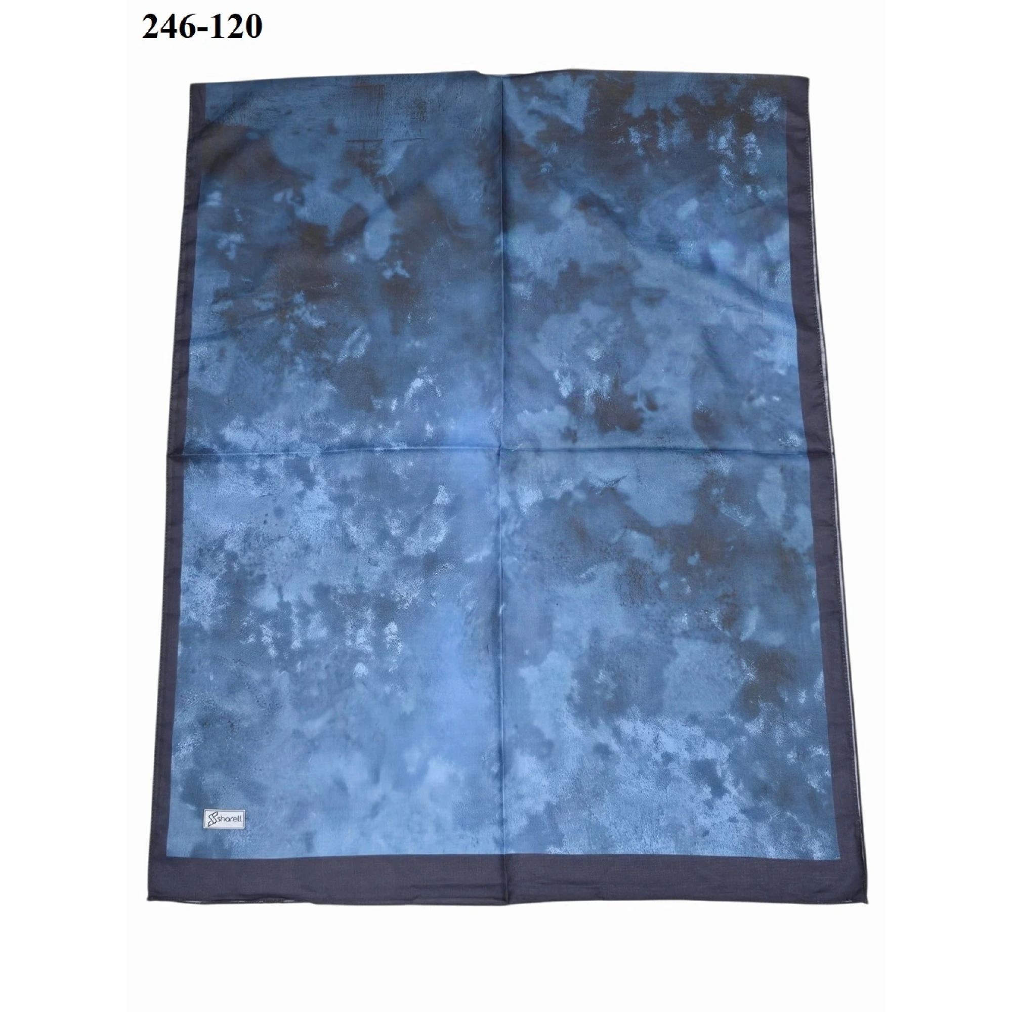 Sharell Soft Pamuk Şal (Lacivert Serisi) 246-120