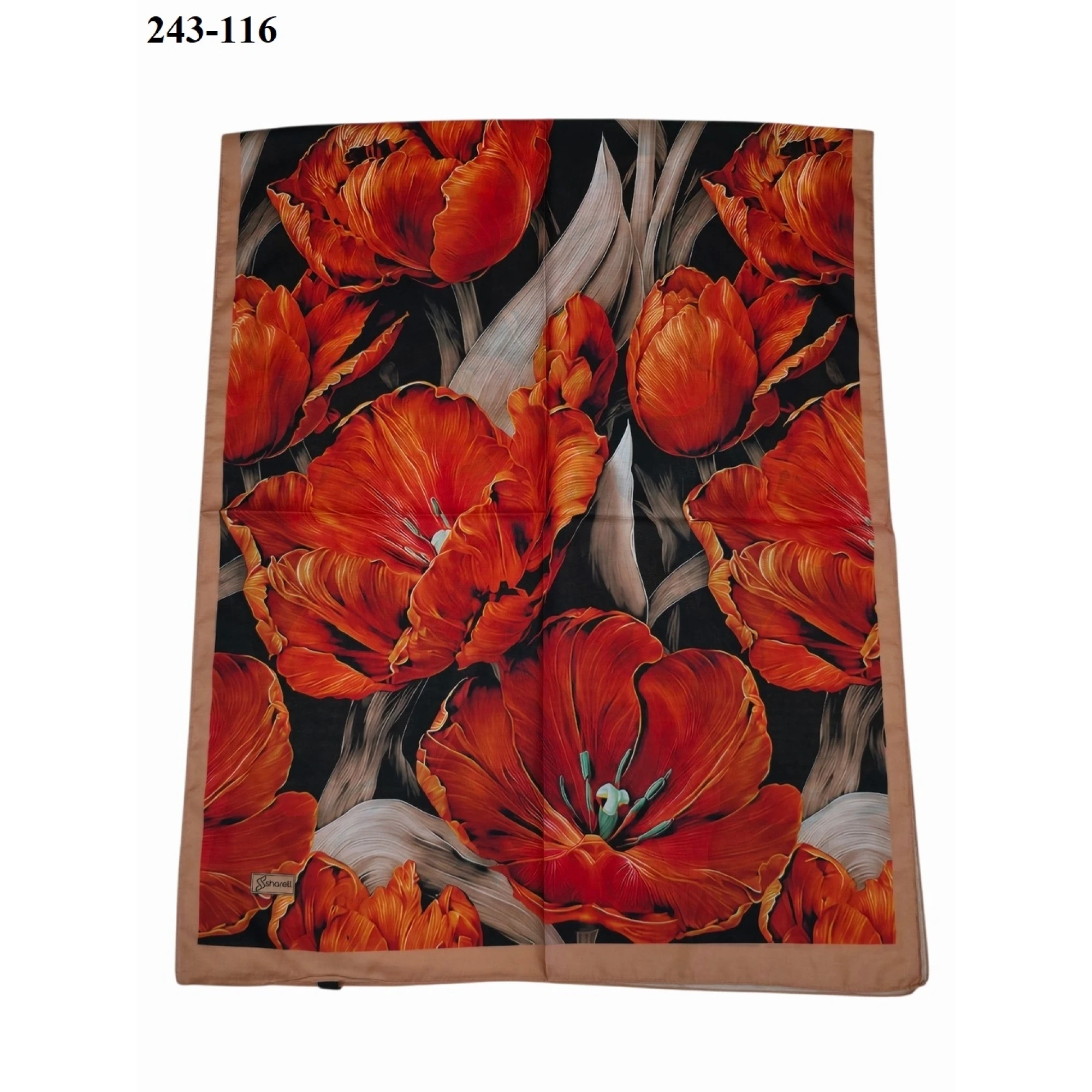 Sharell Soft Pamuk Şal (Şeftali) 243-116