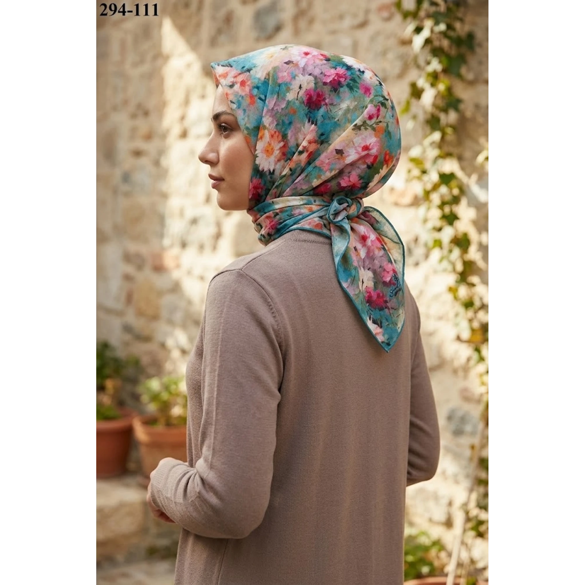 Shawl Secret Soft Pamuk Eşarp 294-111