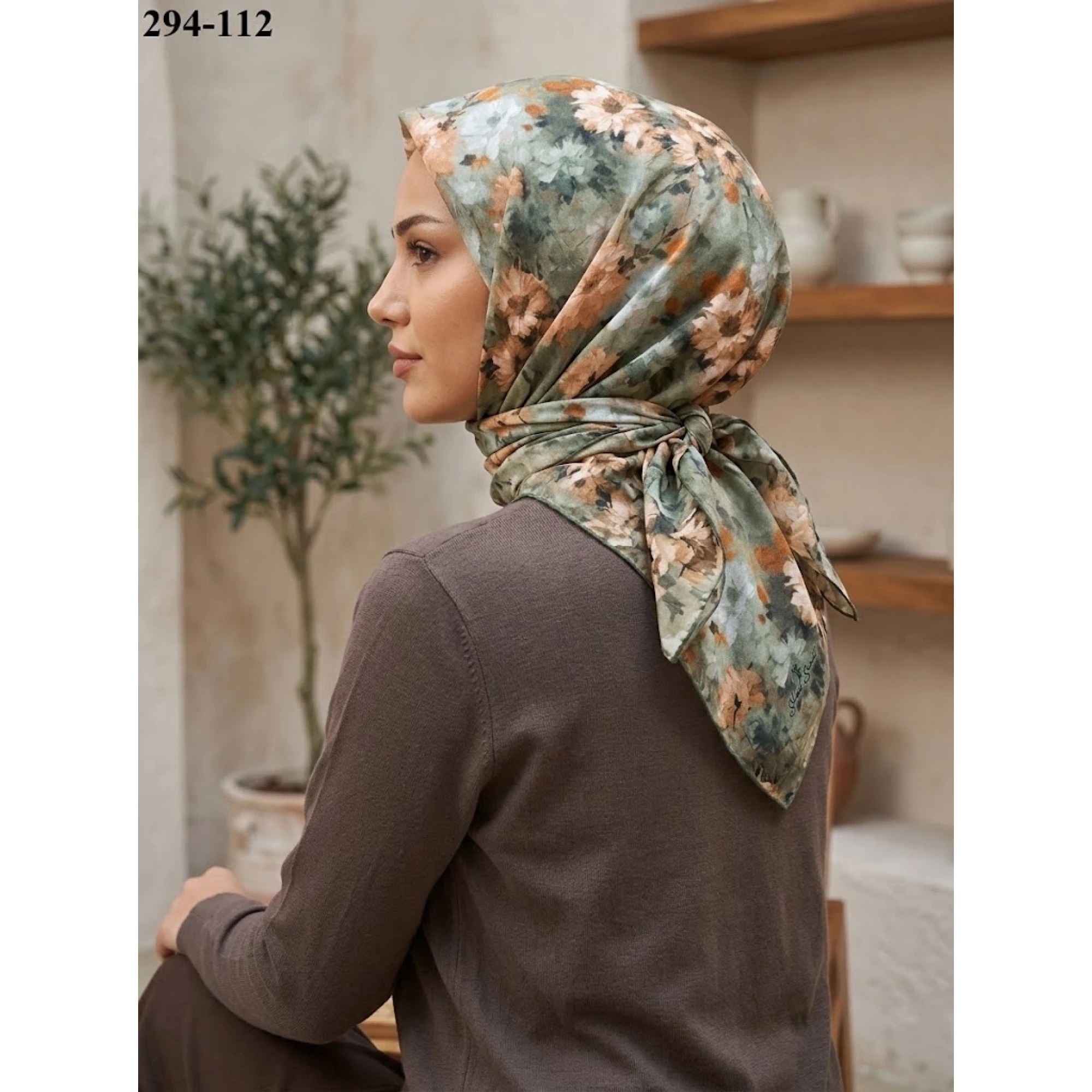 Shawl Secret Soft Pamuk Eşarp 294-112