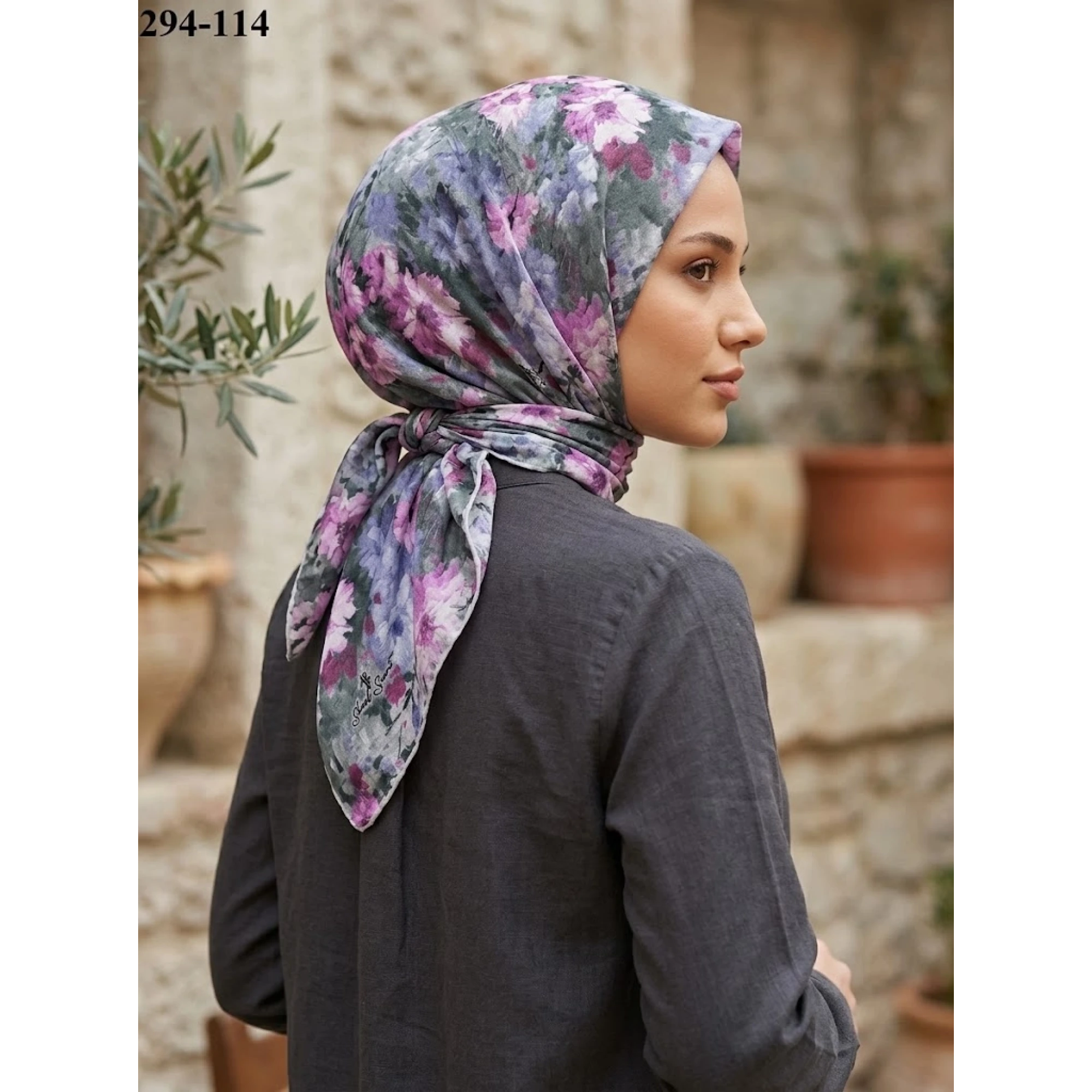 Shawl Secret Soft Pamuk Eşarp 294-114