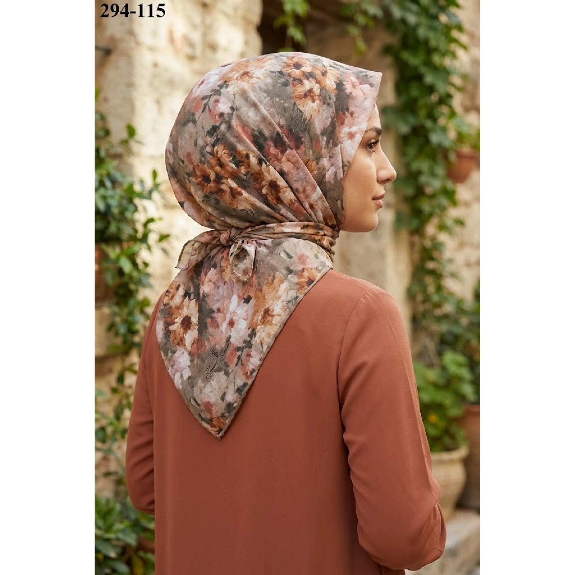 Shawl Secret Soft Pamuk Eşarp 294-115