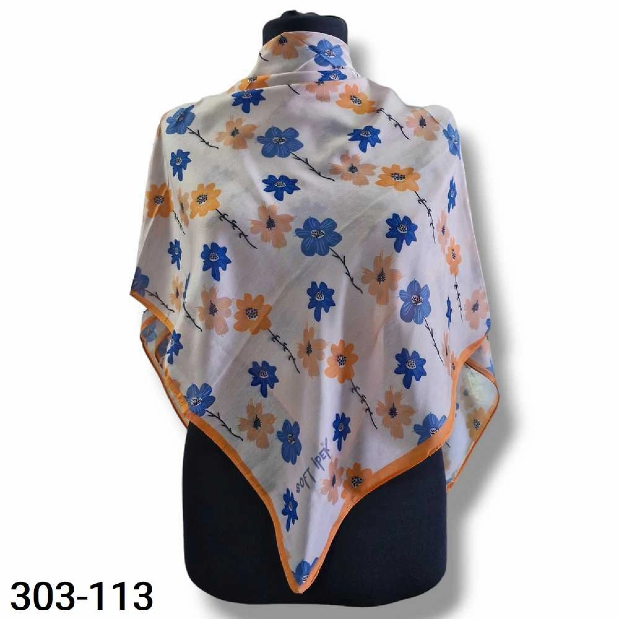Soft İpek Dijital Soft Eşarp 303-113