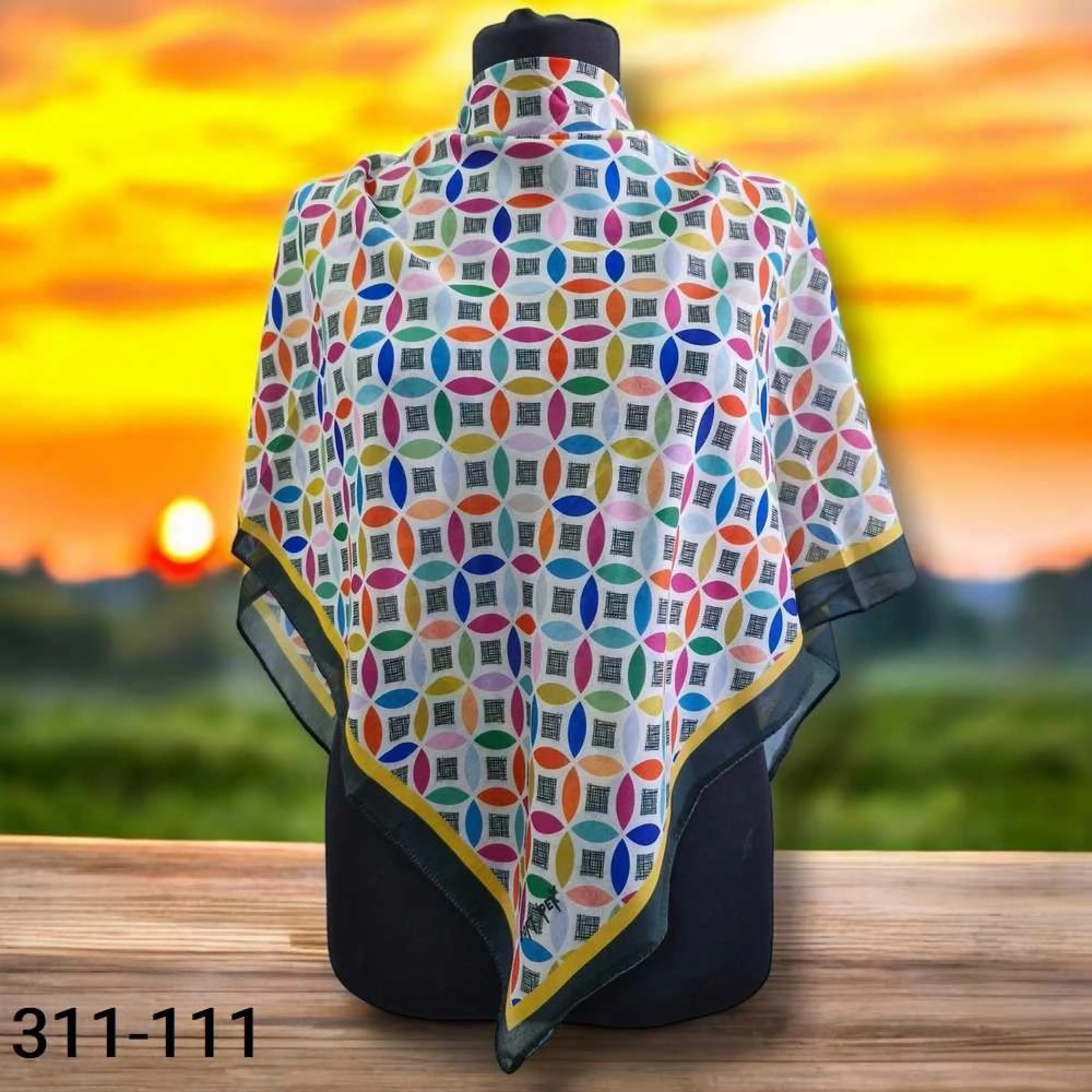 Soft İpek Dijital Soft Eşarp 311-111