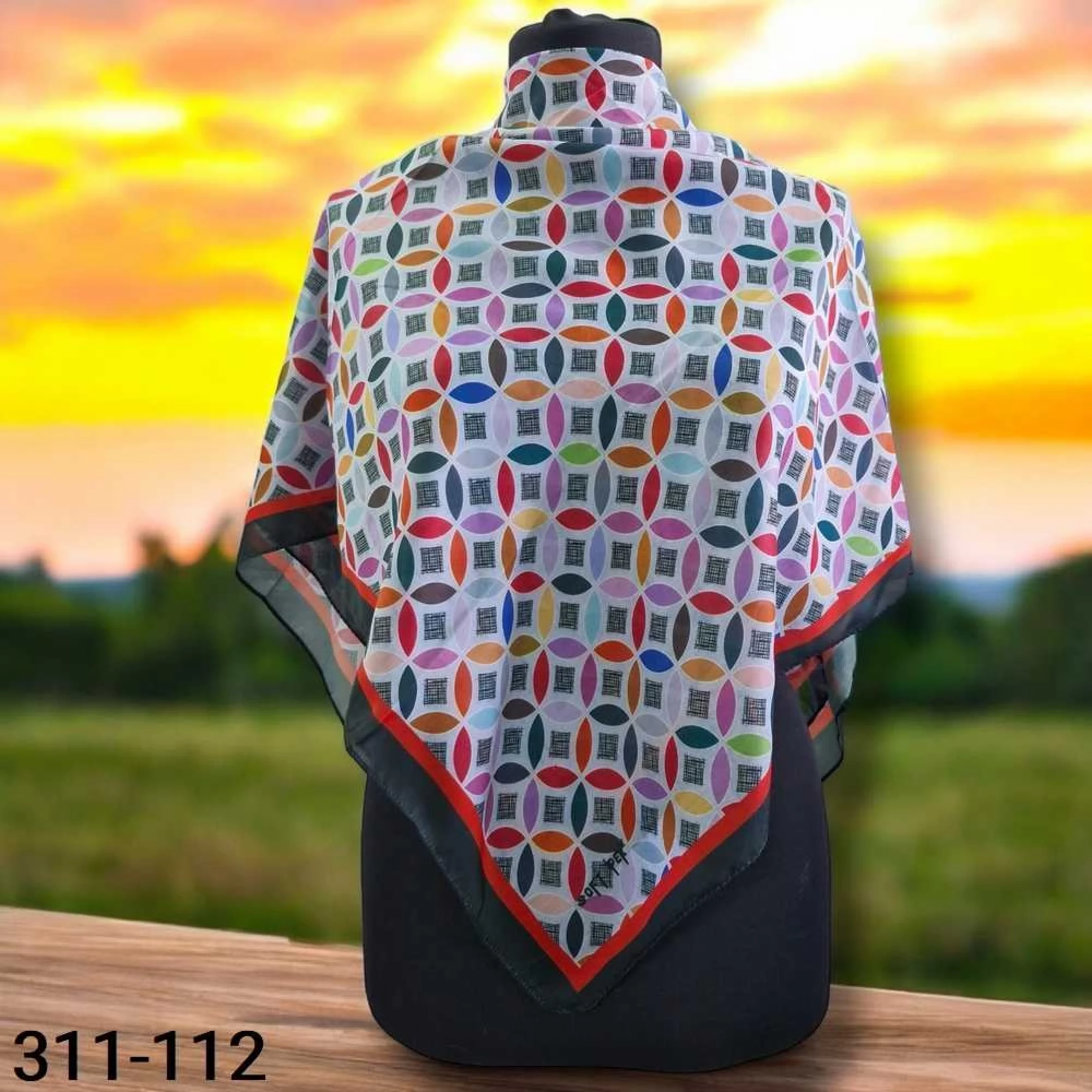 Soft İpek Dijital Soft Eşarp 311-112