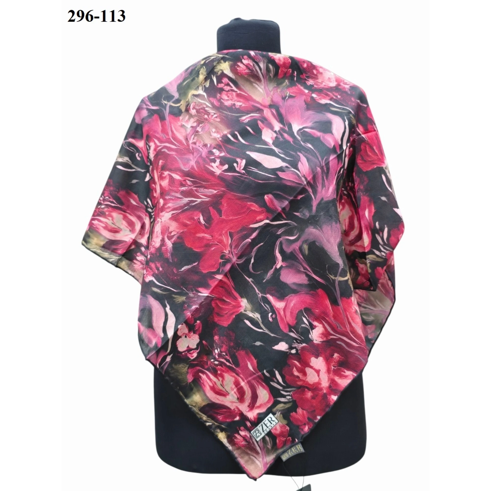 Zer Scarfs Dijital Soft Pamuk Eşarp 296-113