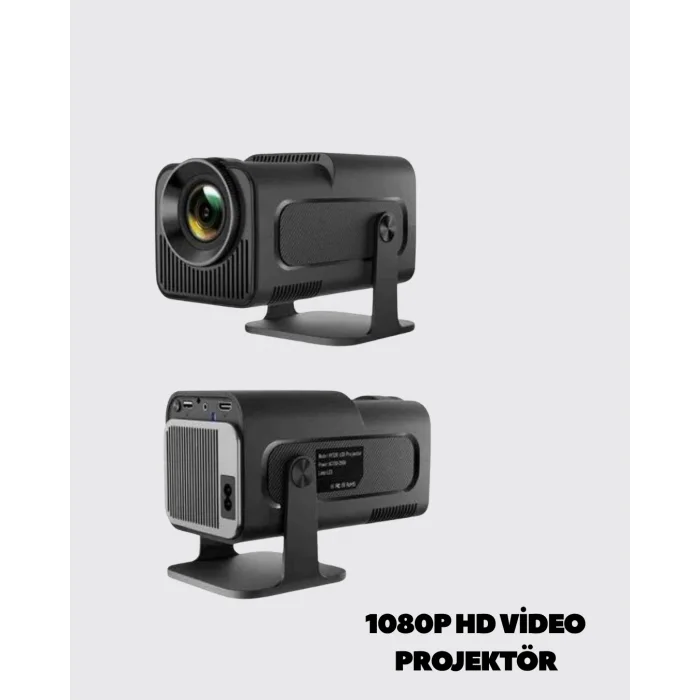 1080P Full HD Çözünürlük ve 4K Destekli Projektör