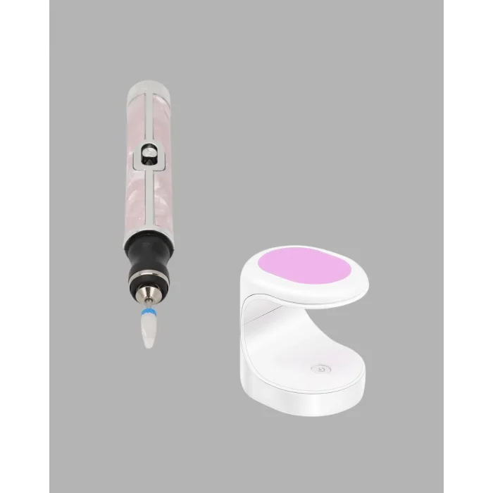 20.000 RPM Tırnak Matkabı + Mini LED Oje Kurutma Cihazı Seti