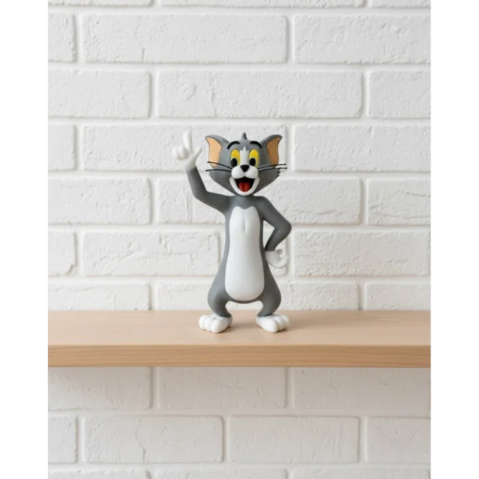 22 cm Tom Figürü Çizgi Karakter Biblo Koleksiyonluk Dekoratif Obje