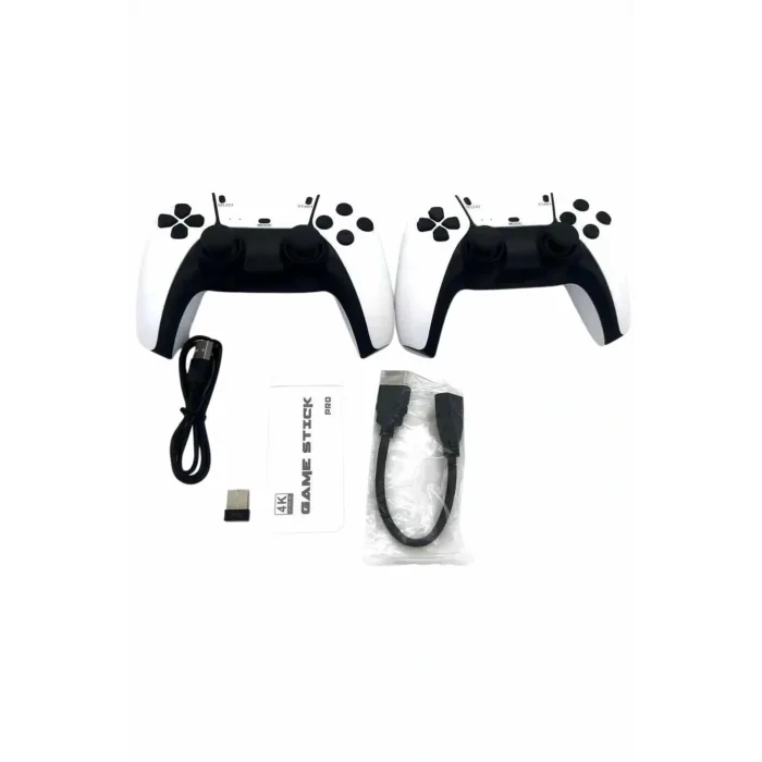 2.4 GHZ Oyun Konsolu Çift Konsol 4K Ultra Hd Game Stick