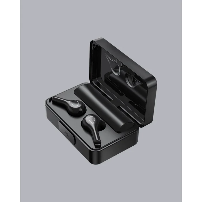 3500 mAh Şarj Kutulu Bluetooth 5.1 Kablosuz Kulaklık – Dokunmatik, Suya Dayanıklı