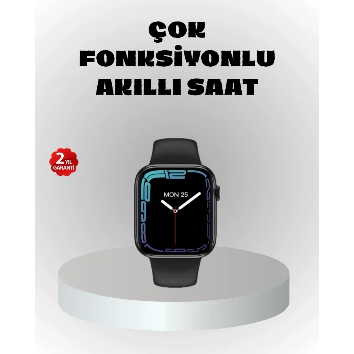 380mAh Bataryalı Akıllı Saat – Arama, Bildirim, AOD Ekran ve Uzun Pil Ömrü