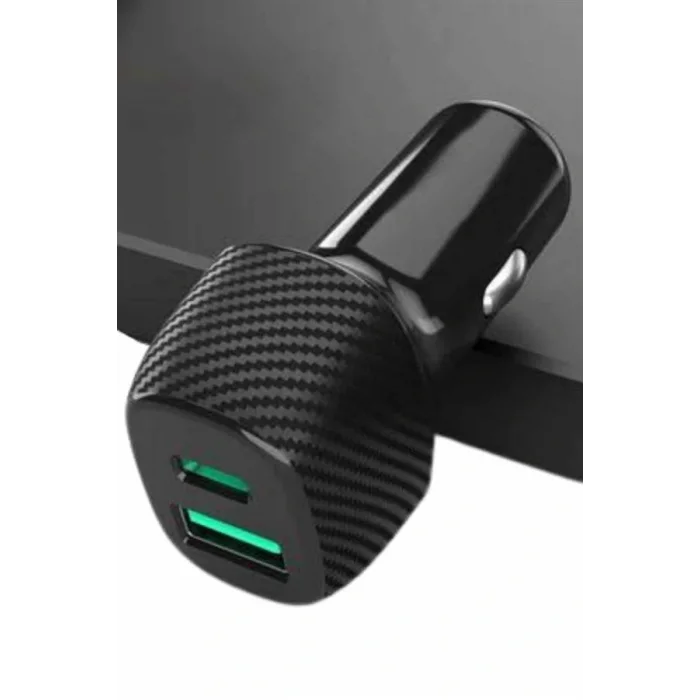 38W Oto Çakmaklık Araç Içi Şarj Cihazı Hızlı Şarj Uzun Ömürlü