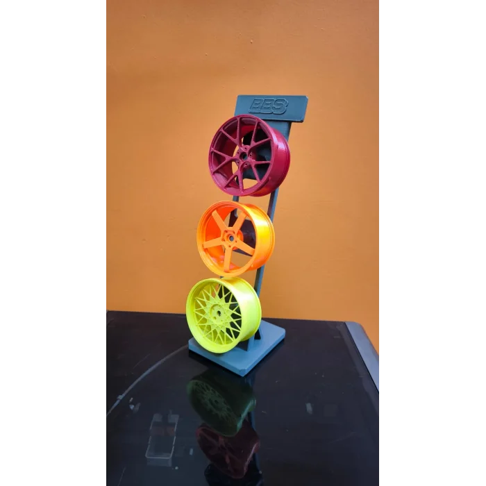 3’lü Jant Dekor Seti Masa Üstü ve Salon İçin Modern Spor Tasarım