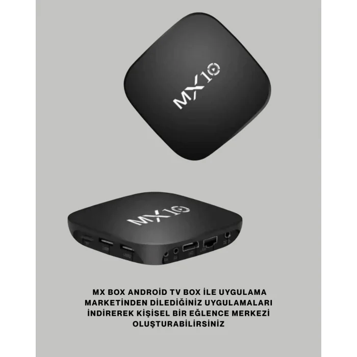 4K Medya Kutusu HDMI-USB Bağlantılı Android TV Çözümü