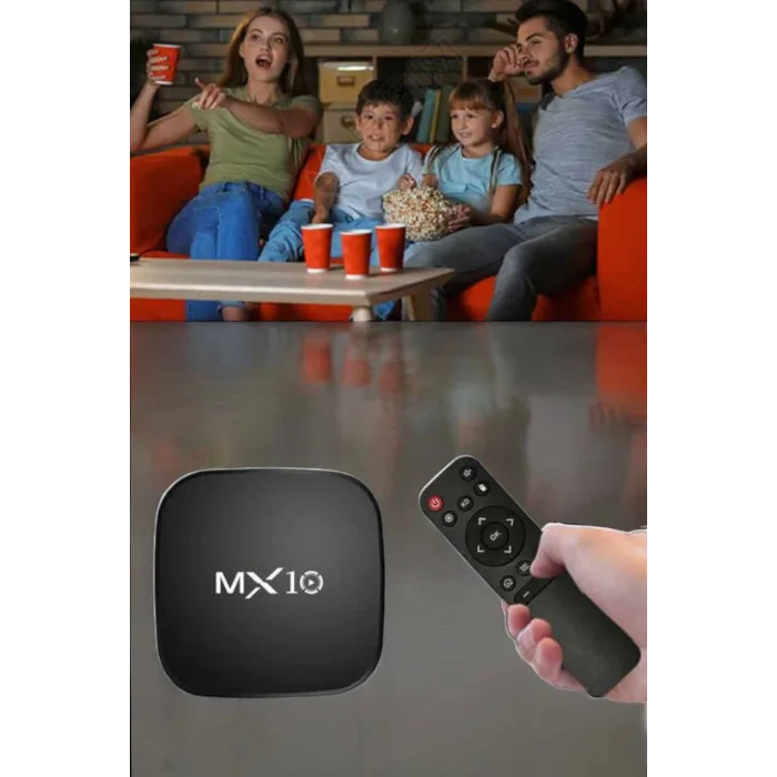4K TV Uyumlu HD Çözünürlüklü Mx Box S 8 GB