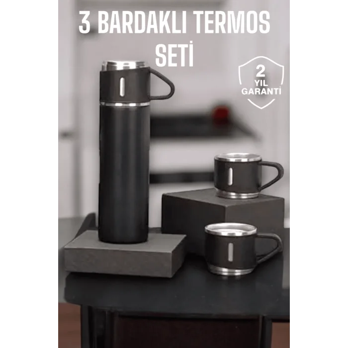 500 ml Kapasiteli Taşınabilir Basınçlı Termos Seti Günlük Kullanım için İdeal