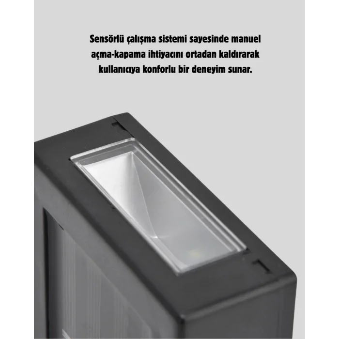 6 LED Güneş Enerjili Sensörlü Lamba – Akıllı Işık Sensörlü, Enerji Tasarruflu Bahçe Aydınlatma