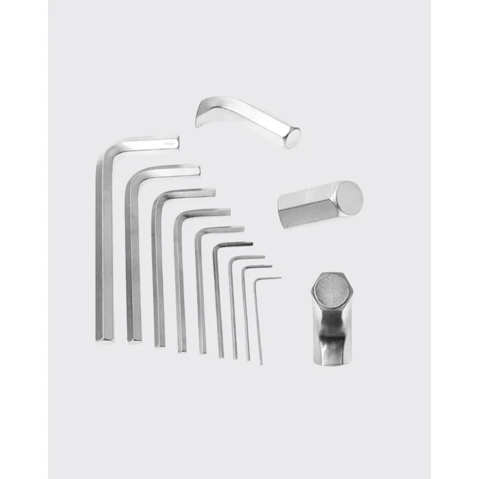 9 Parça Alyan Anahtar Seti Bisiklet Mobilya ve Otomotiv Uyumlu