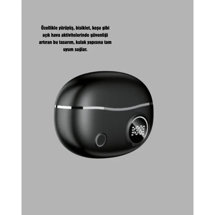 Açık Kulak Bluetooth Kulaklık 5.4 APTX Destekli Ergonomik Tasarım