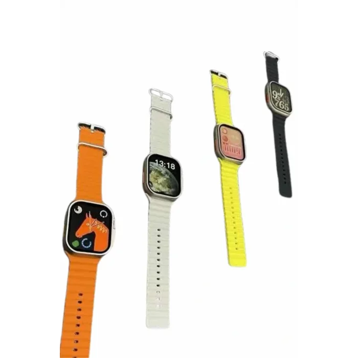 Akıllı Saat Bleutooth Bağlantılı Akıllı Saat Amoled Ekran 49 MM