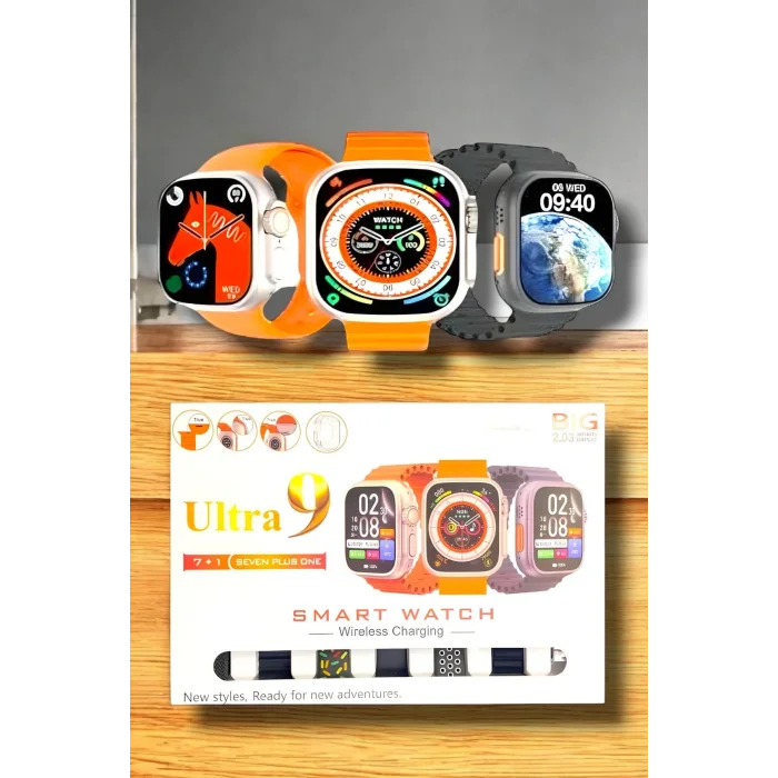 Akıllı Saat Bluetooth Bağlantılı 2.09 İnç HD Ekran ve Çok Yönlü Sağlık Takibi