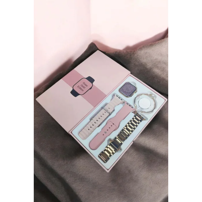 Akıllı Saat Sesli Görüşme Bildirim Görme Uyku ve Sağlık Takibi