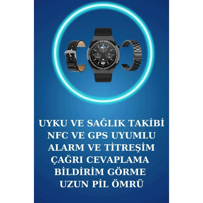 Akıllı Saat ve Kulaklık Seti Bildirim Görme Arama Cevaplama ANC Özelliği