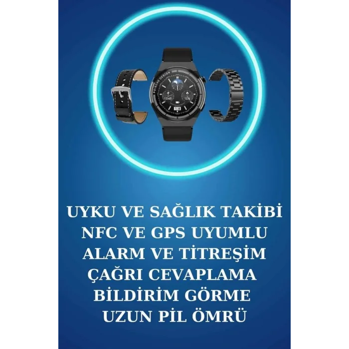 Akıllı Saat ve Kulaklık Seti Bildirim Görme Arama Cevaplama ANC Özelliği