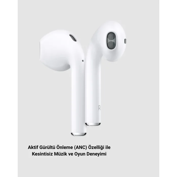 Aktif Gürültü Önlemeli RGB Işıklı Kablosuz Kulak Üstü Kulaklık