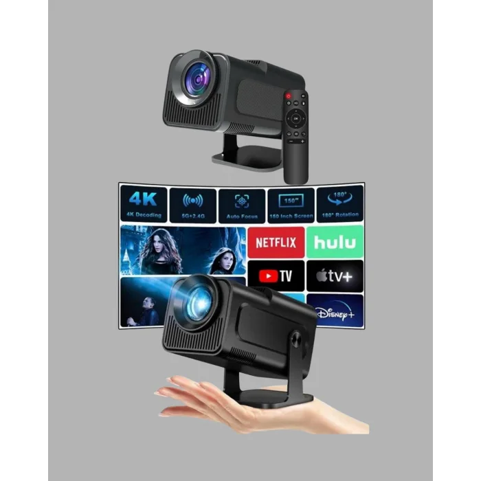 Android Projeksiyon Game Box – 1280x720p HD Çözünürlük, Bluetooth,HDMI ve USB Girişli