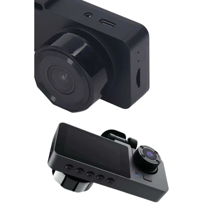 Araç İçi Dikiz Kamerası Sürüş Kaydedici 3 Lensli DVR Kamera