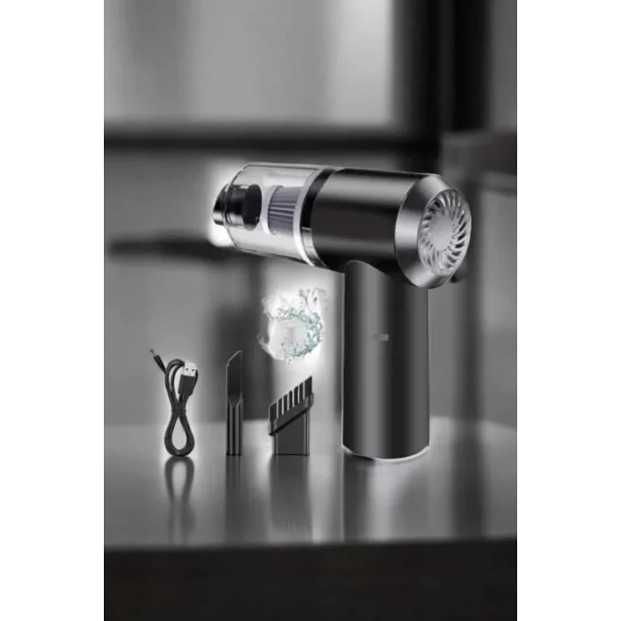 Araç İçi Süpürge Filtreli Şarjlı Süpürge Vakumlu Yıkanabilir