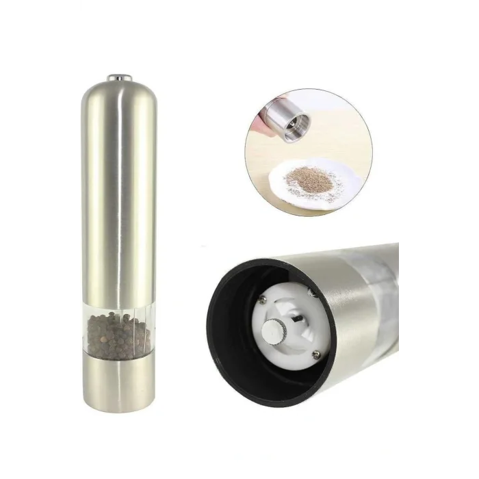 Baharat Öğütücü Otomatik Ayarlanabilir Tuz Karabiber Baharat Değirmeni